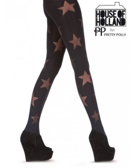 House of Holland Reverse Star Tights
