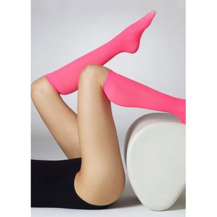 Gipsy Ribbed Opaque Knee Highs
