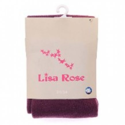 Lisa Rose Childs Cotton Tights Purple