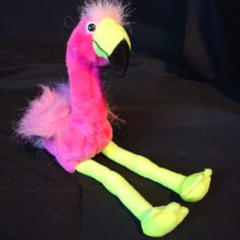 Flirty Flamingo Plush Toy